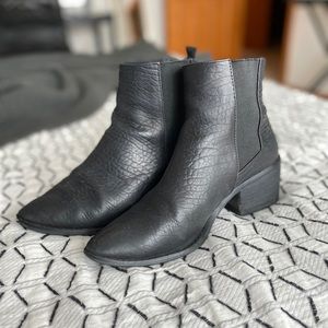 Sol Sana Black Leather Chelsea Boots